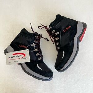 NWT LL Bean Primaloft Lace Up Hiking Outdoors Boots